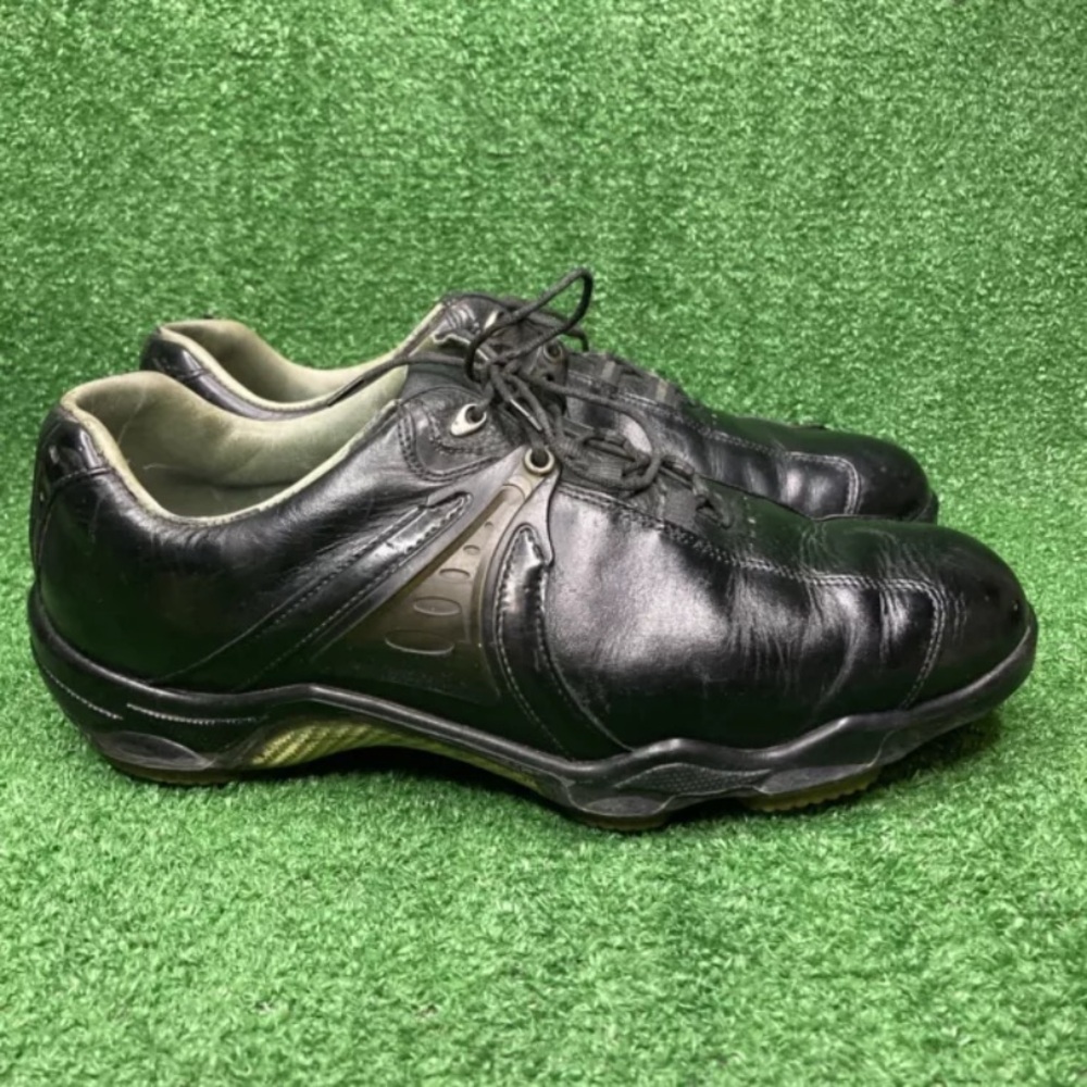 Foot Joy Golf Shoes Dry Joys Lace-Up Shoes Size 11M Black Style 53523 Cushion